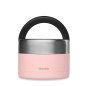Boîte repas isotherme inox pastel rose 850ml Boîte repas isotherme inox pastel rose 850ml