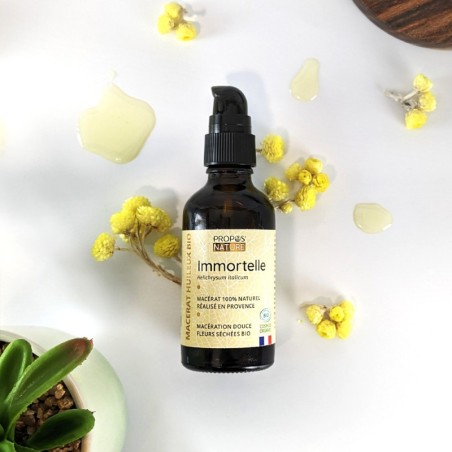 Macérât huileux immortelle 50ml