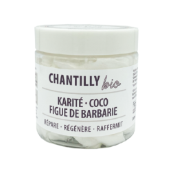 Chantilly Bio karité-coco-figue de barbarie 200ml