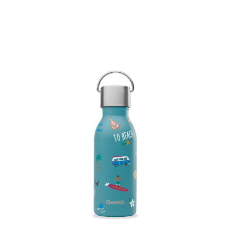 Bouteille isotherme inox kids Honolulu bleu acier 350ml