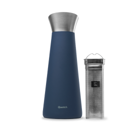 Carafe isotherme inox granite bleu nuit 1000ml