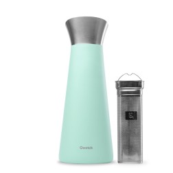 Carafe isotherme inox pastel vert 1000ml