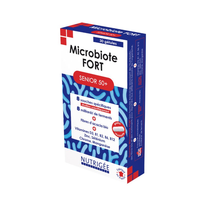 Microbiote Fort Senior 50+ 30 gélules