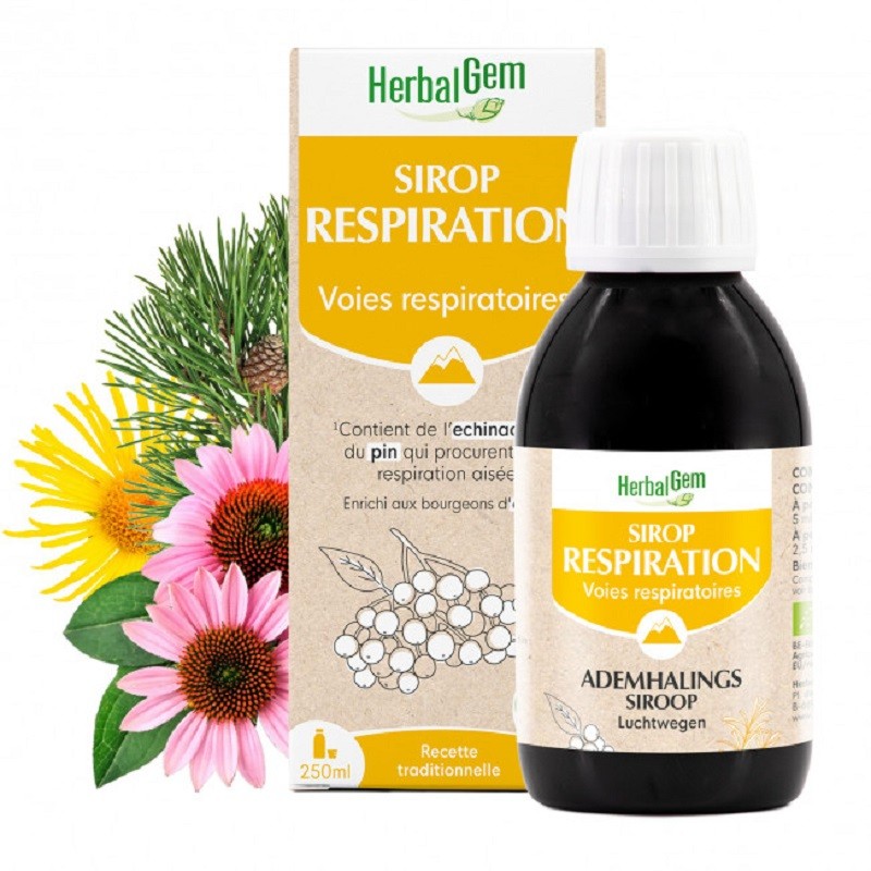 Sirop respiration bio 250ml Sirop respiration bio 250ml