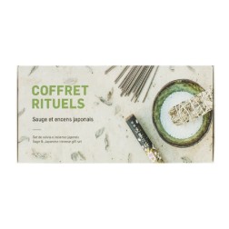 Coffret rituels sauge et encens japonais