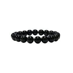 Bracelet obsidienne oeil céleste 10mm