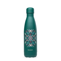 Bouteille isotherme 500ml - Flora bleu