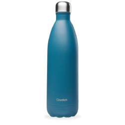 Bouteille isotherme inox Matt bleu canard 1000ml