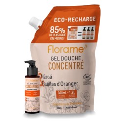 Pack gel douche néroli-feuilles d'oranger