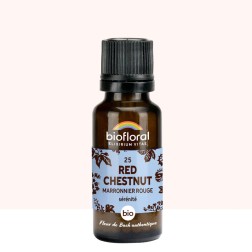 Red chestnut (Marronnier rouge) N°25 granules bio