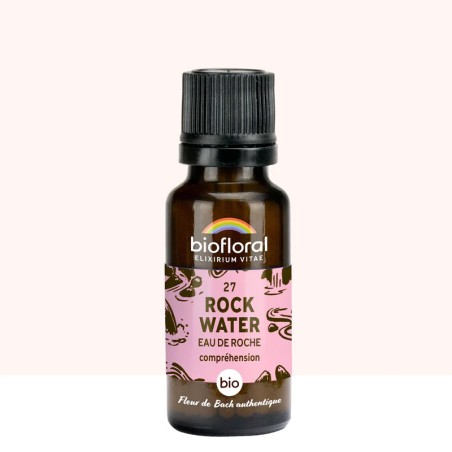 Rock Water (Eau de roche) N°27 granules bio