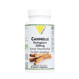 Cannelle bio 500mg 80 gelules