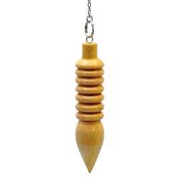 Pendule bois 7.5cm