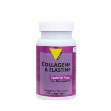 Collagene et elastine 30 comprimes