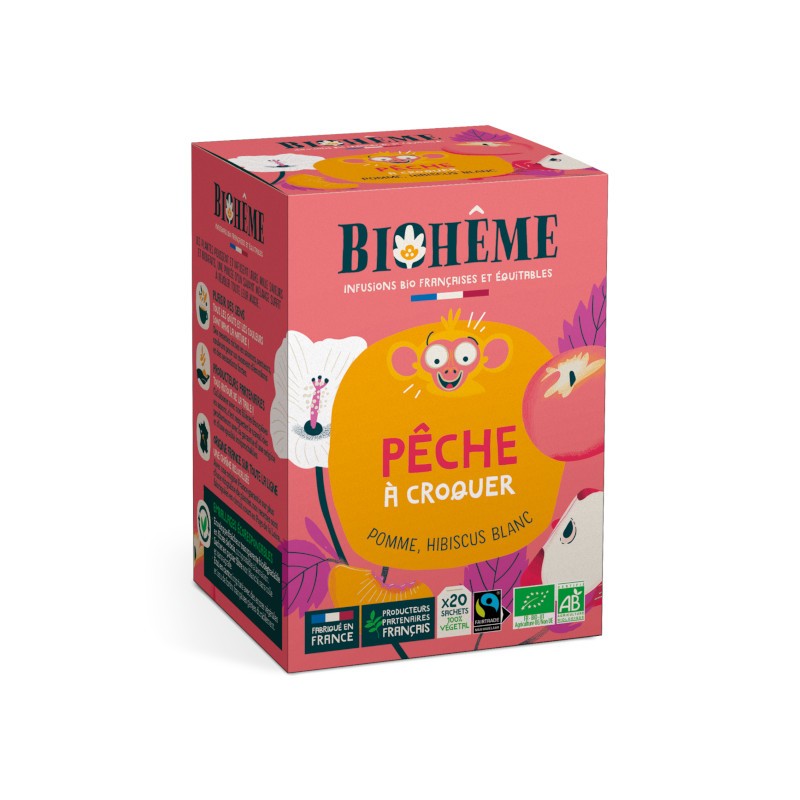 Pêche à croquer 20 sachets Pêche à croquer 20 sachets