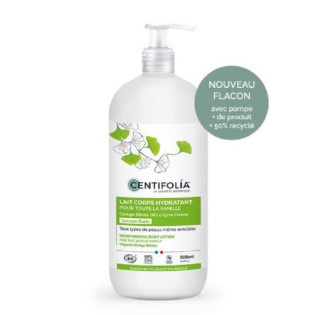 Lait corps hydratant pour toute la famille 500ml
