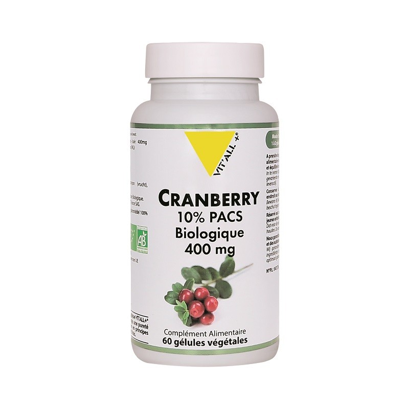 Cranberry 400mg 60 gélules