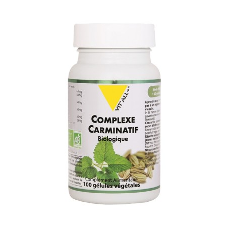 Complexe Carminatif bio 100 gélules