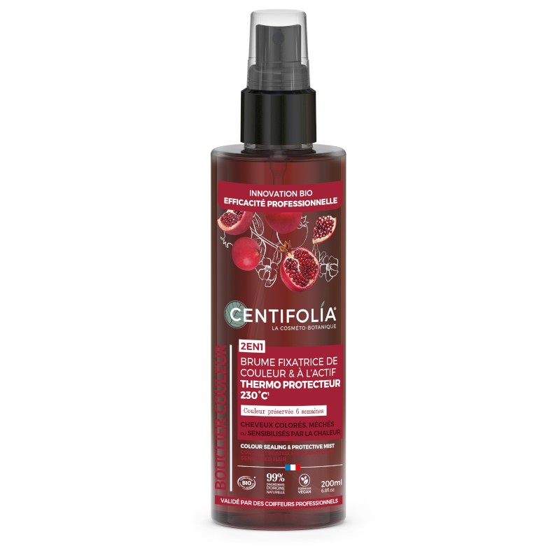 Brume fixatrice de couleur 2en1