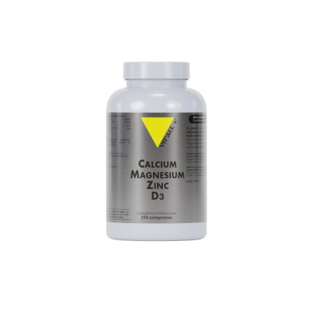 Calcium magnésium zinc D3 250 comprimés