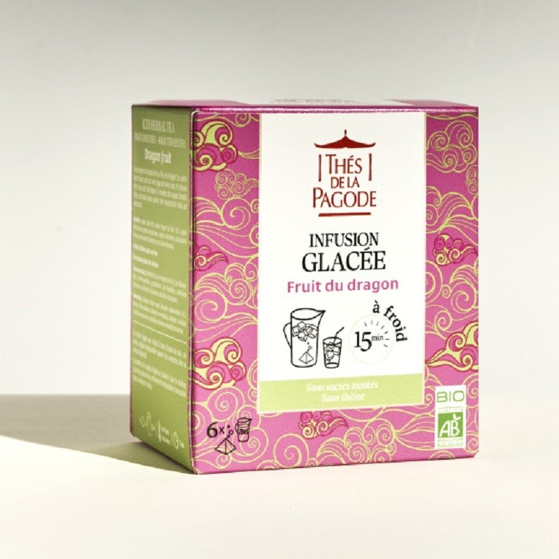 Infusion glacée fruit du dragon 6 infusettes bio 42gr