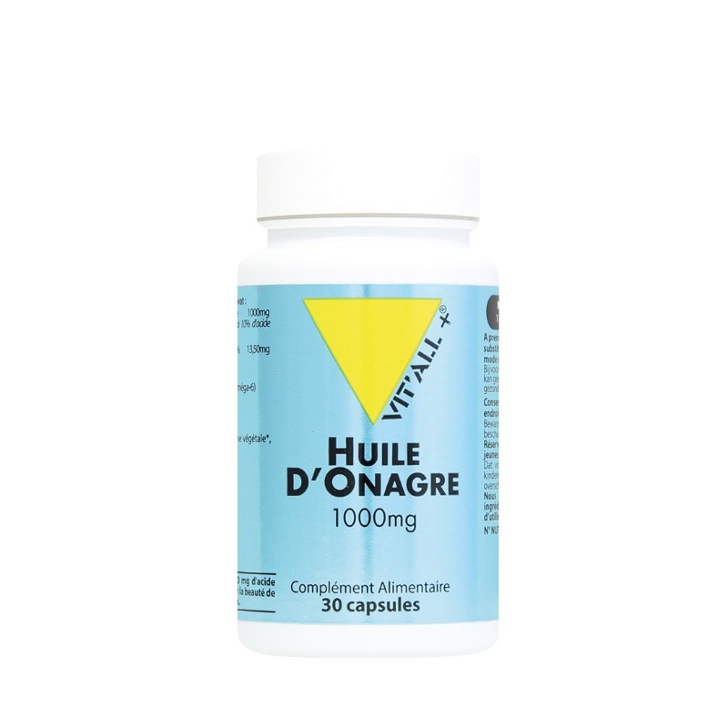 Huile d onagre 1000mg 30 capsules