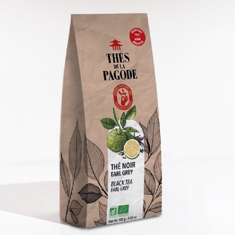 Thé noir Earl Grey Bio 100gr