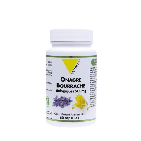 Huile onagre et bourrache 60 capsules