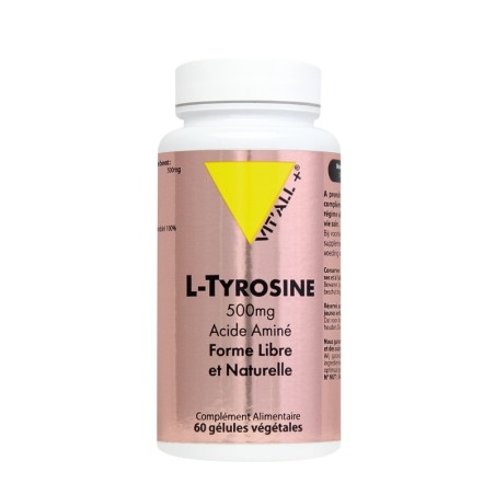 L-Tyrosine 500mg 60 Gélules