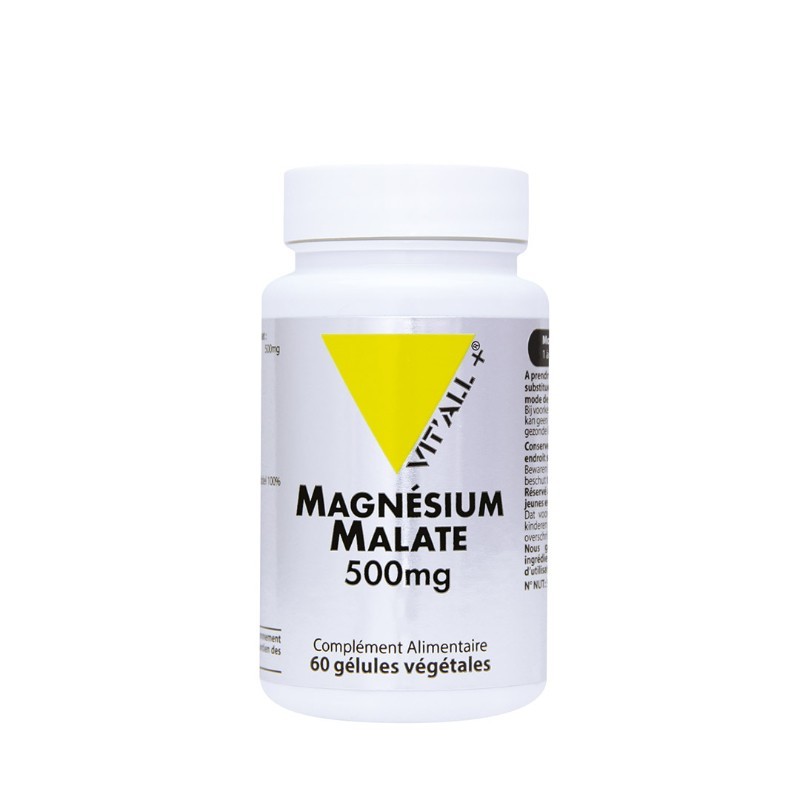 Magnésium Malate 500mg 60 gélules Magnésium Malate 500mg 60 gélules