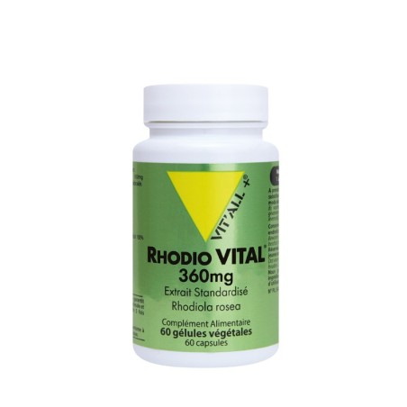 Rhodio vital 360mg 60 gelules