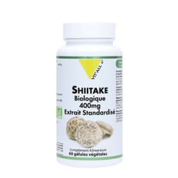 Shitake bio extrait standardise 400mg 60 gelules