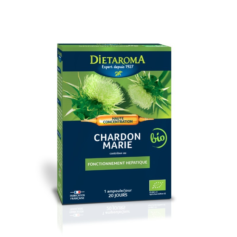 Chardon marie 20 ampoules Chardon marie 20 ampoules