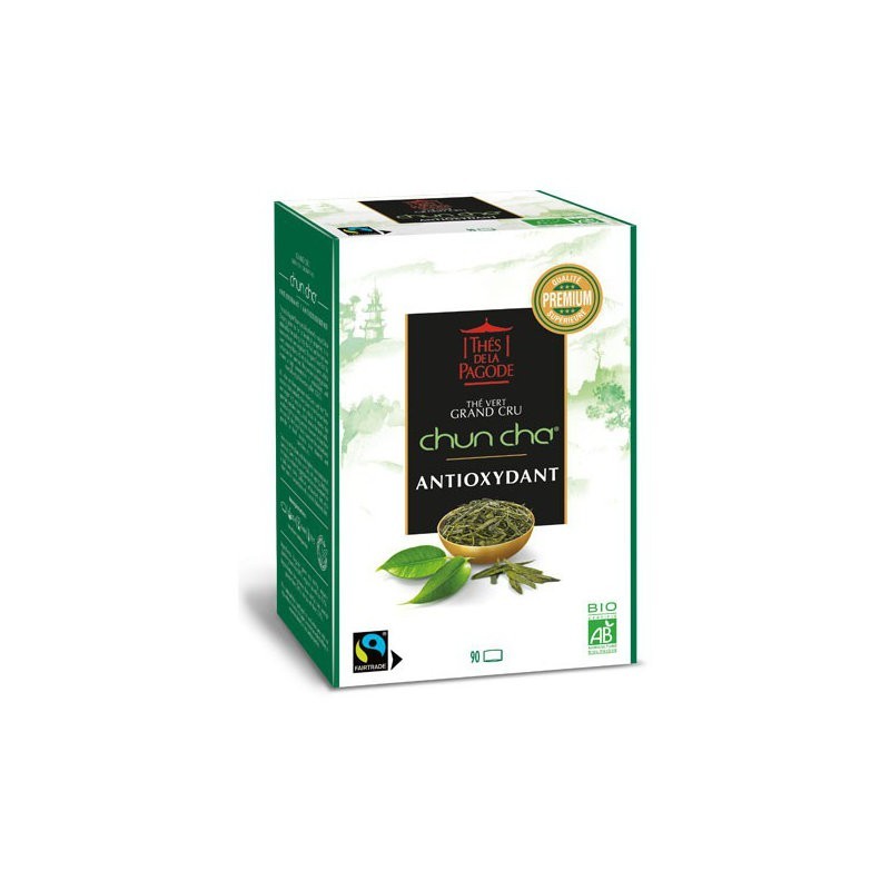 Chun cha thé vert 90 infusettes