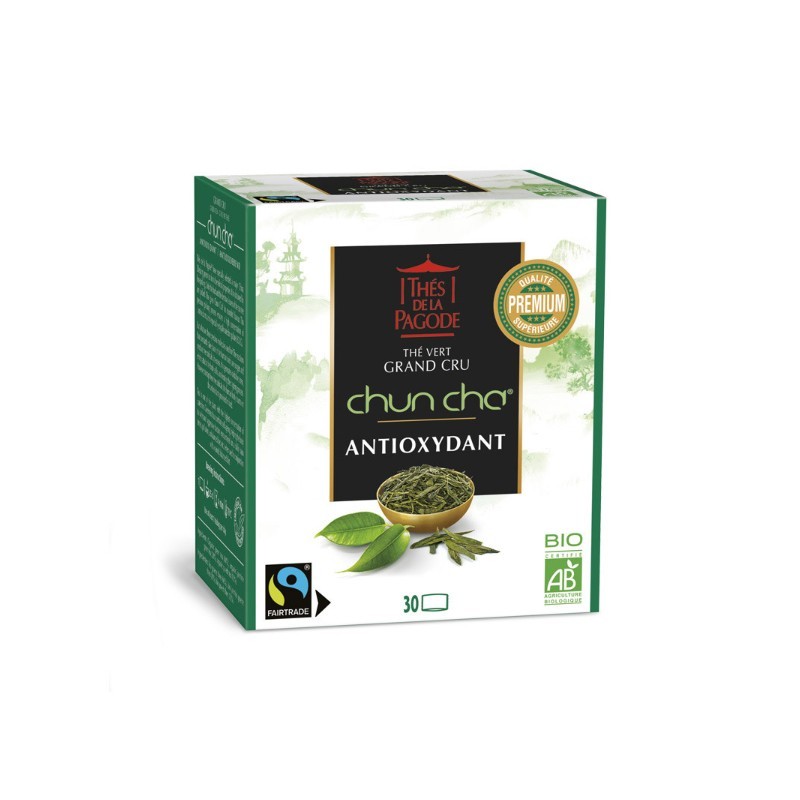 Chun cha thé vert 30 infusettes