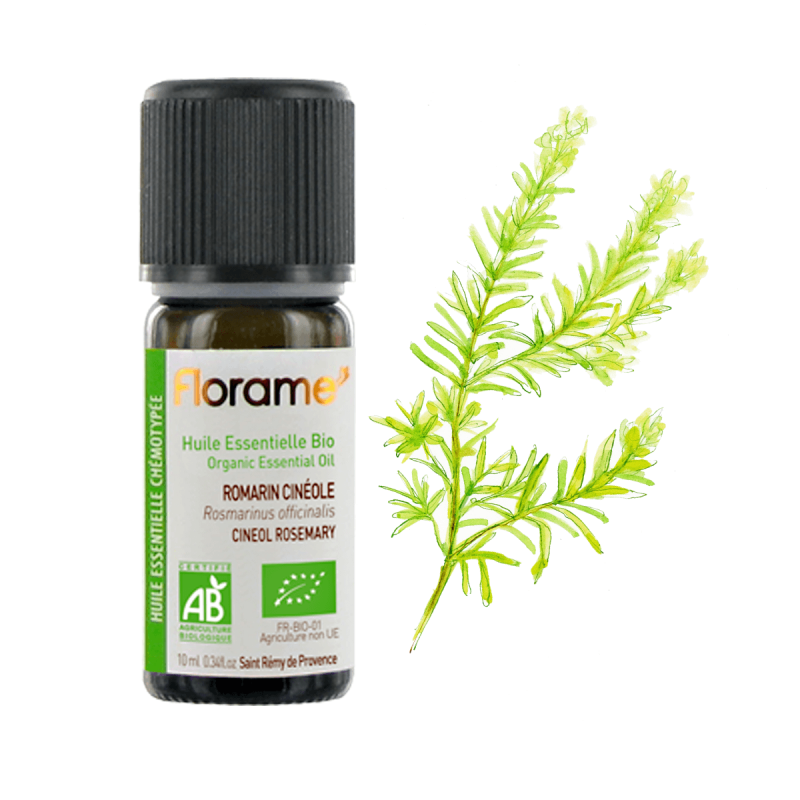 Huile essentielle romarin cinéole bio 10ml Huile essentielle romarin cinéole bio 10ml