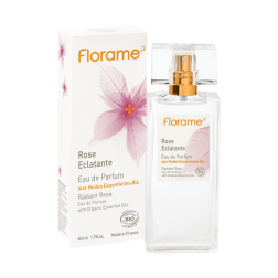 Rose eclatante eau de parfum 50ml bio