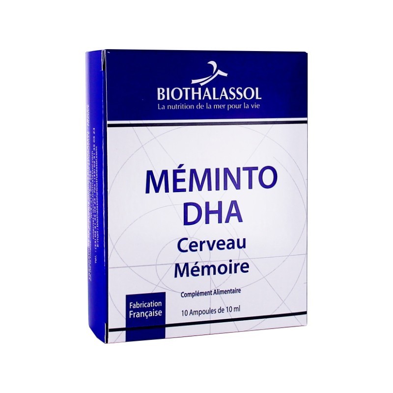 Méminto DHA 10 ampoules Méminto DHA 10 ampoules